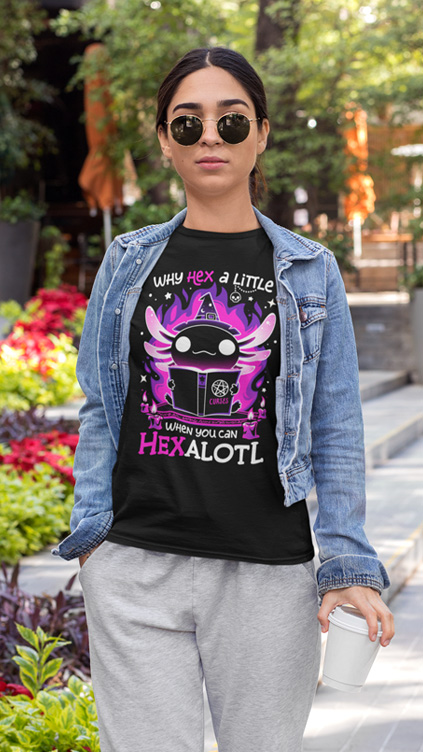 Axolotl Witching Hour – Snouleaf Tees